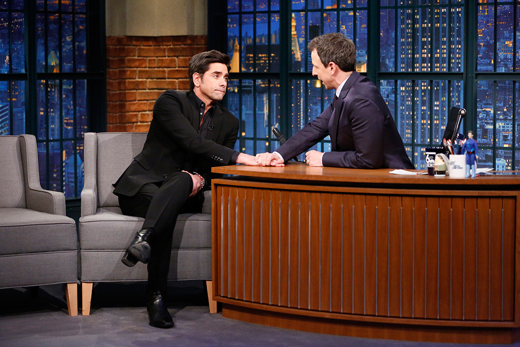 John Stamos, Seth Meyers John Stamos, Seth Meyers